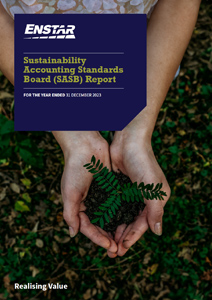 Enstar SASB Report 2023 Cover